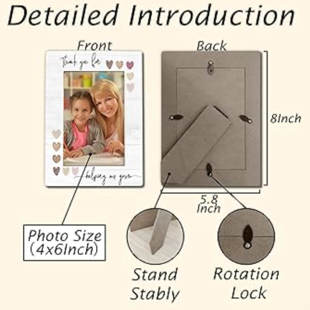 Heart Design Photo Frame - Picture 3 of 3
